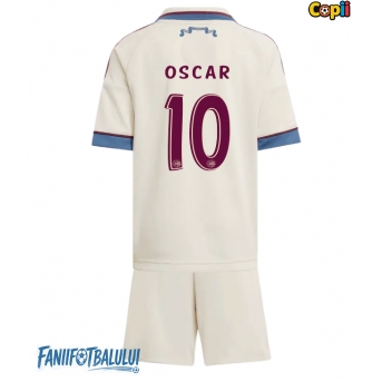 Ajax Oscar Gloukh #10 Echipament de Fotbal Replică 2025-26 Copii Treilea (+ Șorturi)